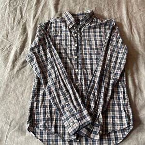 Gant fitted “windblown” oxford — Medium, 39/40 x 15 3/4